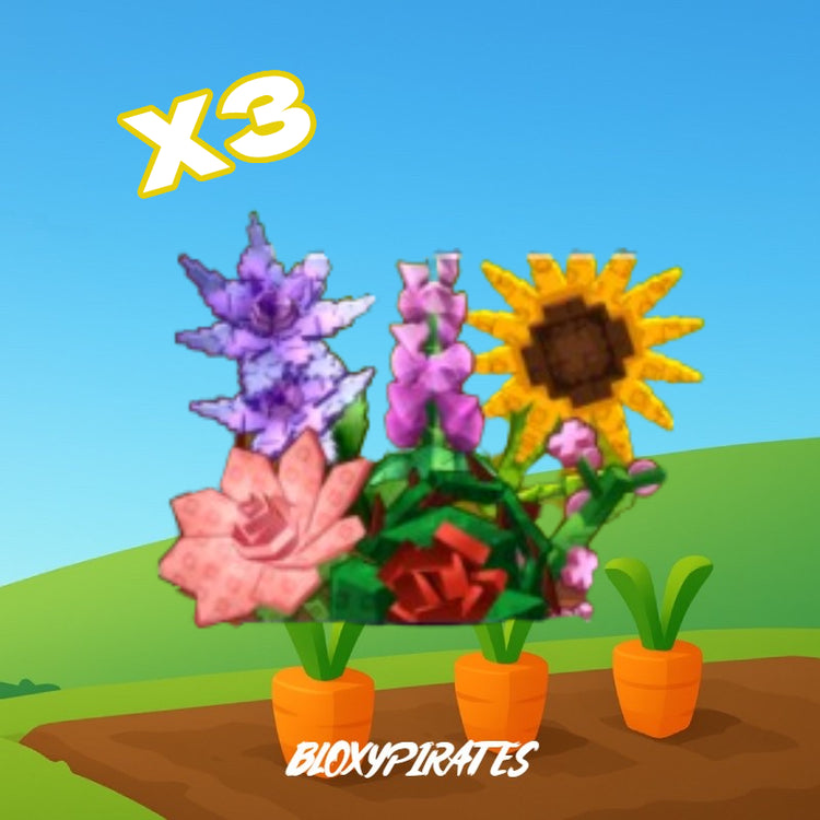 x3 Exotic Flower Seed Pack