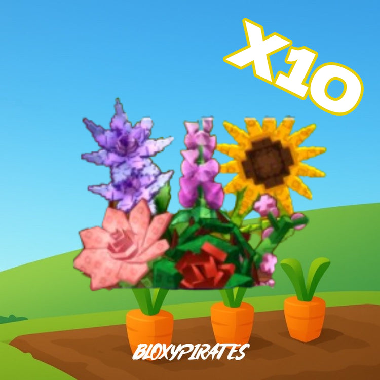 x10 Exotic Flower Seed Pack