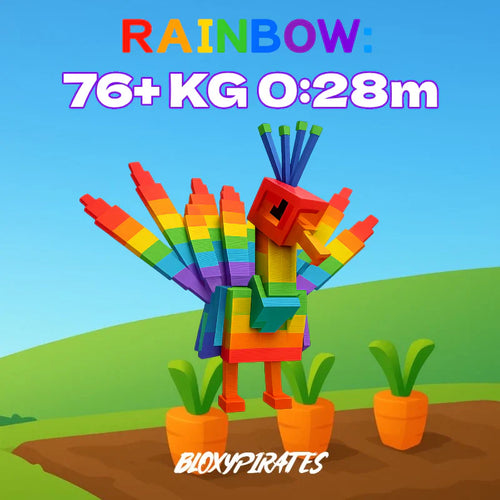 Rainbow Peacock 76+ KG 0:28m