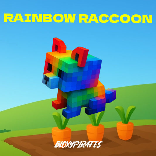 Rainbow Raccoon