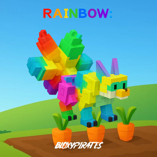 Rainbow Kitsune