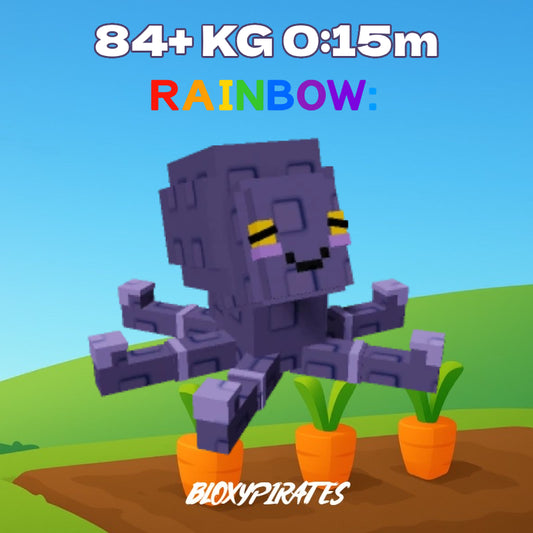 Rainbow Mimic Octopus 84+ KG 0:15s With toy